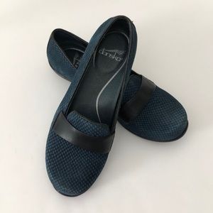 Dansko Oksana Marseille Blue Slip On
